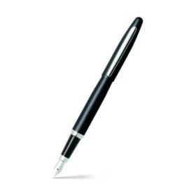 Pluma Sheaffer Vfm Negro Mate Ct Punto Mediano
