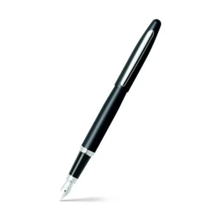 Pluma Sheaffer Vfm Negro Mate Ct Punto Mediano