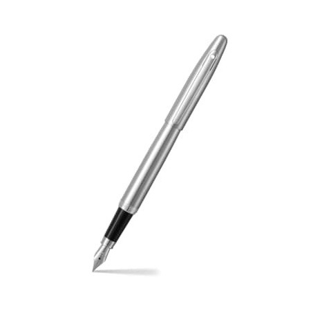 Pluma Sheaffer Vfm Plata Ct Punto Mediano