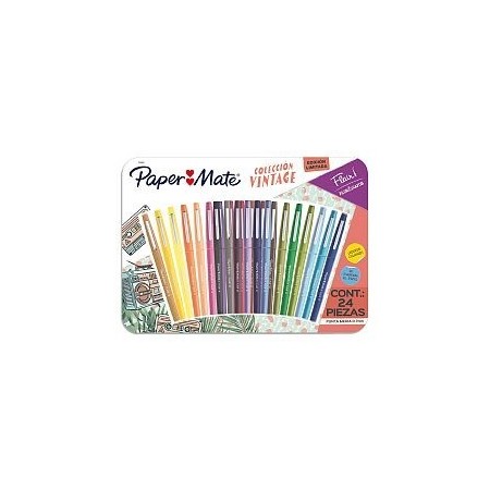 Plumigrafo Flair Papermate Coleccion Vintage X24 0.7Mm