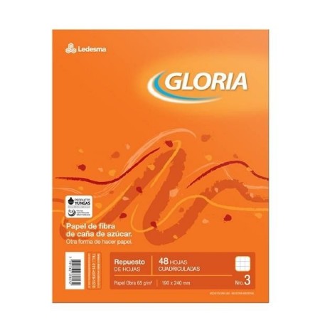 Repuesto Gloria X48 H Cuadriculado