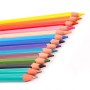 12 Lapices De Colores Largos Bic Evolution + 4 Grafitos Negros