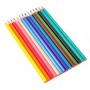 12 Lapices De Colores Largos Bic Evolution + 4 Grafitos Negros