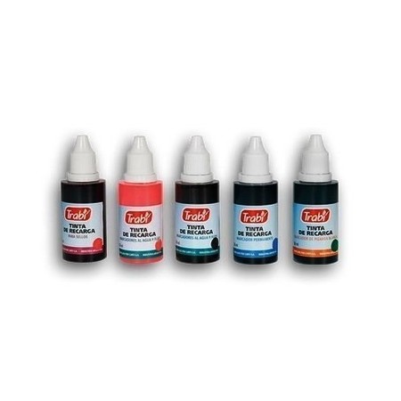 Tinta Trabi P/Sellos De Goma X 30 Cm3