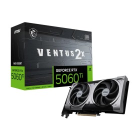 Placa De Video MSI Nvidia Geforce RTX 5060 Ti Ventus 2x OC Plus 16gb GDDR7 912-V535-201