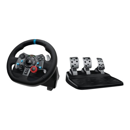 Volante Logitech G29 Driving Force - Juego de volante y pedales - cableado - para PC, Sony PlayStation 3, Sony PlayStation 4
