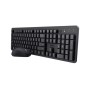 Kit mouse y teclado inalámbricos Trust Ody II negro 25020