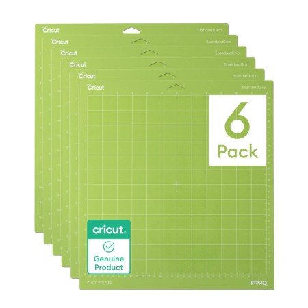 Tapete de corte Cricut Standard Grip 30,5cm x 30,5cm 6 Unidades 2012130