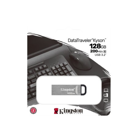 Pen Drive Kingston USB 128GB USB 3.2 G1 DT KYSO