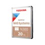 Disco Rigido Interno Toshiba 20TB N300 SATA 3,5" 7200RPM HDWG82AXZSTA