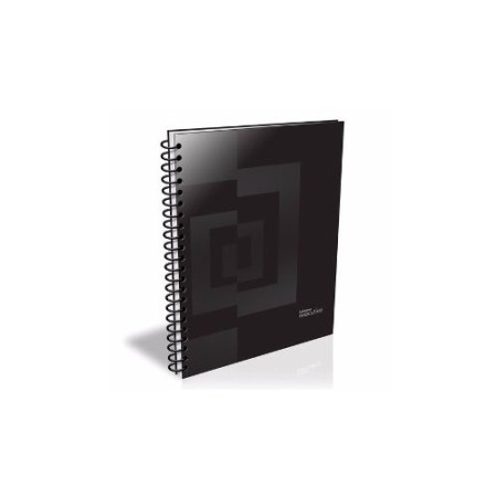 Cuaderno Universitario Executive Tapa Plastica Con Espiral X 84 Hojas Rayadas
