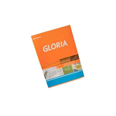 Cuaderno Gloria Tapa Flexible  16 X 21  X 48 Hojas Rayadas