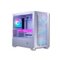 Gabinete XPG LANDER300 Blanco con ARGB y Vidrio Templado Soporte Micro-ATX y Mini-ITX
