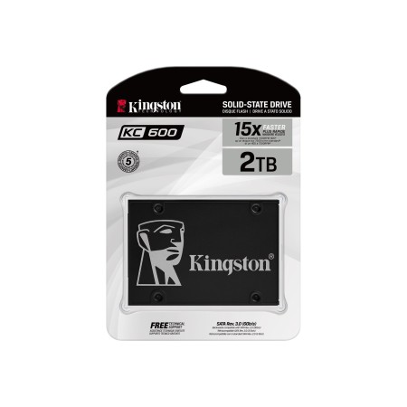 Disco Solido Interno SSD Kingston 2048GB KC600 2.5 SATA3