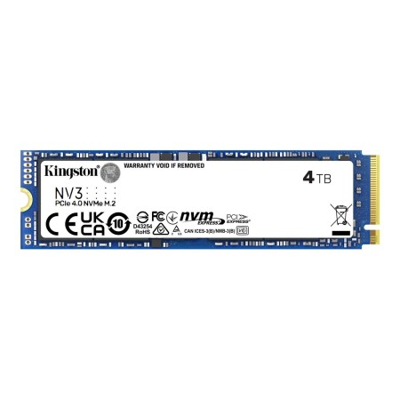 Disco Solido Interno SSD Kingston 4TB NV3 PCIe NVME