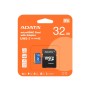 Tarjeta De Memoria MicroSD ADATA 32GB Clase 10 AUSDH32GUICL10A1-RA1