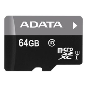Tarjeta De Memoria MicroSD ADATA 64GB UHS-I Clase 10 AUSDX64GUICL10A1-RA1