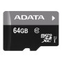 Tarjeta De Memoria MicroSD ADATA 64GB UHS-I Clase 10 AUSDX64GUICL10A1-RA1