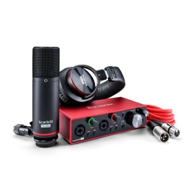 Kit Focusrite Scarlett 2i2 3ra Gen+Microfono CM25 MkIII+Auriculares HP60 MkIII PN 261585066