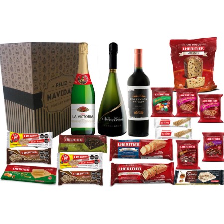Caja Navideña 5 - 22 productos Premium