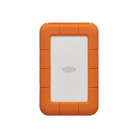 Disco Rigido HDD Externo LaCie 2TB Rugged USB-C Naranja