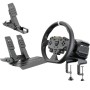 Kit Sim Racing Moza R5 Pro 6Nm Direct Drive Volante Pedales RS105 y Embrague RS107