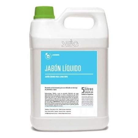 Jabon Liquido Para Ropa Del Baja Espuma Tipo Ariel X 5Lt