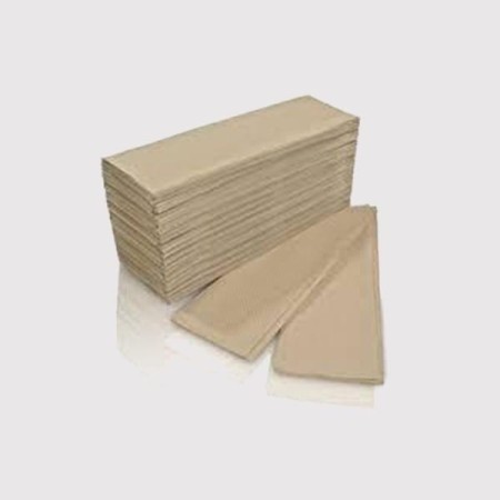 Toallas Intercaladas de Papel 20 x 24 Beige x 2000 Un.