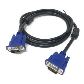 Cable de Monitor Vga 15 pines Macho / Macho 1.8 Metros Con Filtro