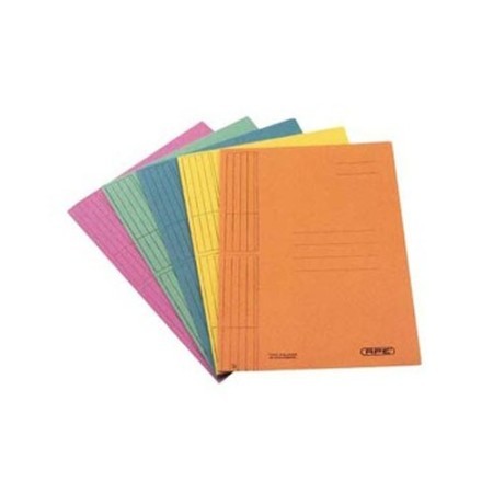 Carpeta De Cartulina Ape F55 3 Solapas Rosa