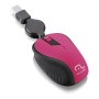 Mouse Multilaser Mo233 Retractil Rosa Negro