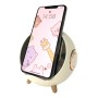 Parlante Bluetooth Vintage Style Spg-149 Rosa Carga celular wirelless