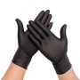 Guantes De Nitrilo Negro Xl X 100 U