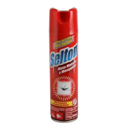 Insecticida Selton Mata Moscas/Mosquitos Sin Olor Aerosol