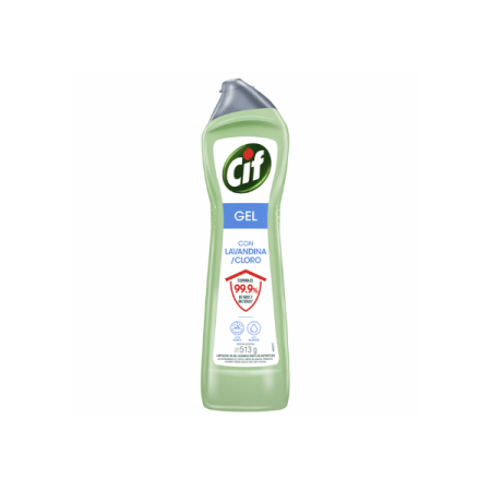 Limpiador Multiuso Cif Gel Con Lavandina / Cloro X 513G
