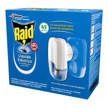 Aparato Raid Liquido + Repuesto 48 Noches