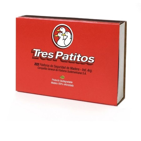 Fosforos Tres Patitos X 222 U.