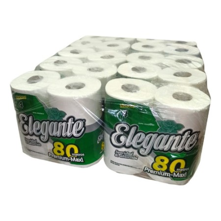 Papel Higienico Elegante 80Mts X 40 Rollos