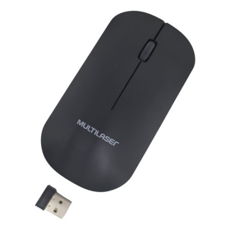 Mouse Inalambrico Multilaser Mo307 Negro