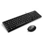 Teclado Y Mouse Multilaser Negro Tc309