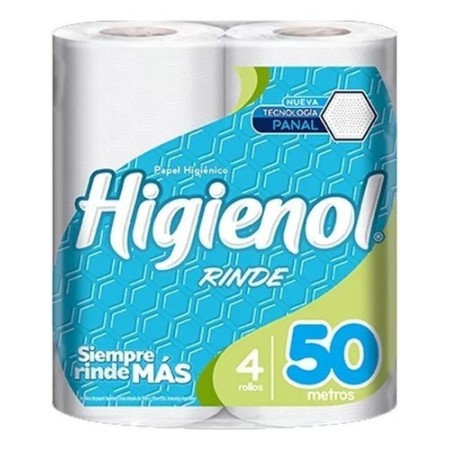 Papel Higienico Higienol 50Mts X 48 Rollos