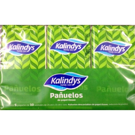 6 Pañuelos Kalindys Mini Pocket