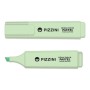 Resaltador Pizzini Al Agua 1280 Punta Biscelada Verde Pastel