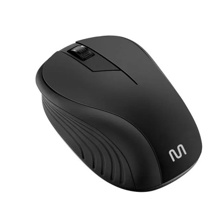 Mouse Multilaser Inalambrico Mo212 Textura De Goma Negro