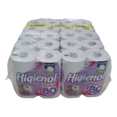 Papel Higienico Higienol 80Mts x 40 Rollos