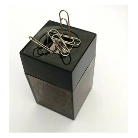 Portaclips Magnetico Coxi Negro / Humo