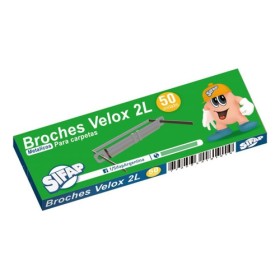 Broche Sifap Nepaco Metalico 2L  X50 Unidades