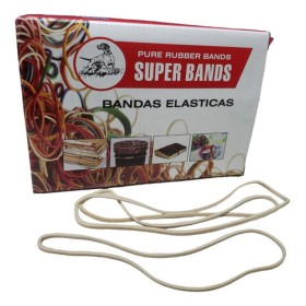 Bandas Elasticas Largas Finas x 500 Grs