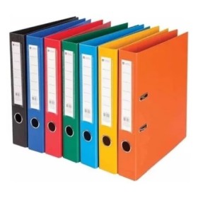 Bibliorato Avios Pvc A4 Lomo Angosto Varios Colores