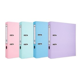 Bibliorato Avios Pvc Oficio Pastel
